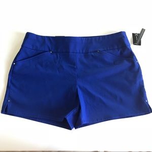 INC Cobalt Blue Pull on Shorts sz 16
